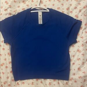 Lululemon Swiftly cropped tec royal blue